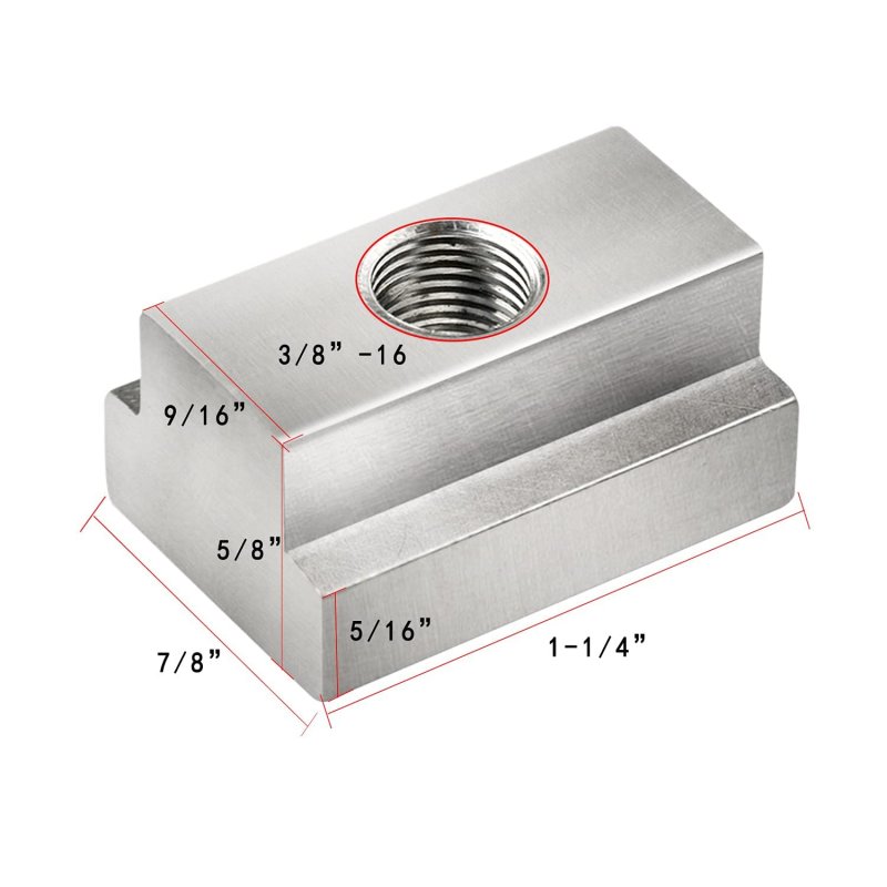 T Slot Nuts For Toyota Tundra Tacoma Pickup Truck Bed Deck Rails And Rack Rail 8 Pack With Stainless Button Socket Cap Screws