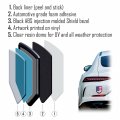 Sweden Swedish Black Flag Shield Emblem Car Bike Decal Crest 3d Sticker