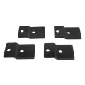 Electronic Stabilizer Jack Pad Adapters Kit For Jt S Strong Arm Bolt On Or Weld Attachment 4 Piece Iron Rv Footpads A2131 