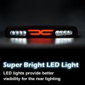 Led Third 3rd Brake Light High Mount Stop Fit For 1999-2007 Chevy Silverado Gmc Sierra 1500 2500 3500 Hd Rear Center Cab Roof