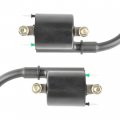 Caltric Front And Rear Ignition Coil Compatible With Kawasaki Brute Force 750 Kvf750 4x4i 2008 2009 2010 2011-2021
