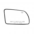 Aintier Driver And Passenger Side Door Mirrors Glass W Plate Compatibleith 2008-2013 For Nissan Altima W O Heated Left Right