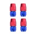 6an Straight Swivel Fuel Oil Hose End Fittings An6-6an Pack Of 4 