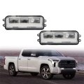 1 Pair Front Bumper Fog Lights Assembly Driver And Passenger Side Replacement For Tundra 2022-2024 To2592146 To2593146 