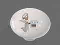 Baking Angel High Gloss Ceramic Drawer Knob 