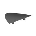 Richelieu Hardware 555664900 Pull Matte Black 