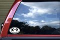 Stickertalk Oval K-9 Retired Working Dog Vinyl Sticker 5 Inches By 3 