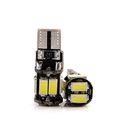 Everbrightt 20-pack White T10 5630 10smd Canbus Led Interior Lighting Auto Car Side Marker Light Dc 12v 