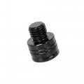 X Autohaux 2pcs 10mm Motorbike Motorcycle Mirror Hole Plugs Normal Screw Black Universal