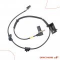 A-premium Front Right Abs Wheel Speed Sensor Compatible With Hyundai Models Santa Fe 2001-2006 Sport Utility Passenger Side
