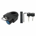Usonline911 Premium New Motorcycle Universal Helmet Lock With Two Keys Fits For 25mm Engine Crankcase Crash Bar Motorbike