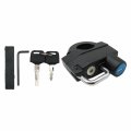 Usonline911 Premium New Motorcycle Universal Helmet Lock With Two Keys Fits For 25mm Engine Crankcase Crash Bar Motorbike