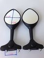 Motorcycle Black Mirror Fit Suzuki Katana Gsxr 600 750 1000 Tl Hayabusa 1300 Gsx Sv650