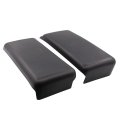 Pair Front Left Driver And Right Passenger Side Bumper Guard Pads License Plate Bracket Tag Kit