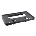 Pair Front Left Driver And Right Passenger Side Bumper Guard Pads License Plate Bracket Tag Kit