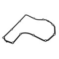 Fluid Pan Gasket For Chevy Cavalier 1995 25 Rubber Black 0 08 In Thickness 0 43 Face Width 12 Bolt Hole Replacement 24203590 