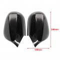 Liru Decoration 1 Pair Frame Mirror Cover Cap For Bmw E90 E92 E93 M3 Coupe Sedan 2007 2008 2009 2010 2011 2012 2013