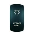 Laser Backlit Orange Rocker Switch Interior Light 20a 12v On Off Led