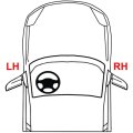 Rear Passenger Side Power Window Regulator For Mercury Marauder 2003 2004 Without Motor Fo1551102 6w7z5427008aa