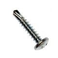Multi-purpose Screw Steel Material Zinc-plated Natural Finish Pan Head Phillips Drive Style 50 Pieces 