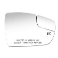Passenger Right Side View Heated Mirror Glass Lens For Ford Focus 2012 2018 Flat Non Blind Spot Silver Reflective Cm5z17k707b
