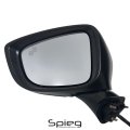 Spieg Driver Side Mirror Replacement For Mazda 6 2017-2021 Power Adj Heated W Turn Signal Blind Spot Monitoring Left