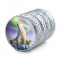 Polar Bear Aurora Northern Lights Valve Stem Caps For Tire Rim Wheel Aluminum