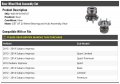 Rear Wheel Hub And Bearing Assembly Set Of 2 Compatible With 2012-2019 Subaru Impreza