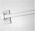 24 Towel Bar White Glazed Ceramic Tub Shower Bath Accessories Wall Thinset Or Adhesive Mount No Need For Hardware It Is Not 