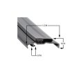 Passl A 26-3-4x54-1-4 Door Gasket Size 26 X 80 Ardco Seal For Cooler Or Freezer A Compatible With Refrigeration