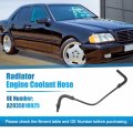 Uxcell Radiator Engine Coolant Hose For Mercedes-benz 230 1 8l L4 Gas 2003-2005 C 2 3l 2002 No A2035010025