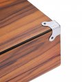 Uxcell 22x22x22mm Metal Box Corner Protectors Edge Guard Chrome Plating 12pcs