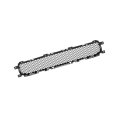 Front Bumper Grille For Dodge Durango 2018 2019 2020 R T Srt Gt Primed Black Excluded Adaptive Cruise Control Sensor Holes 