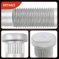 A-premium 10 Pcs Wheel Studs Compatible With Chevrolet Equinox Malibu Impala Caprice Camaro Blazer S10 Ss Cadillac Buick Gmc