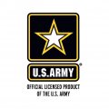 U S Army Logo With Soldier Silhouettes Tire Rim Wheel Aluminum Valve Stem Caps