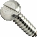 8 X 1 2 Pan Head Sheet Metal Screws Slotted Drive Stainless Steel 18-8 Fully Threaded Self-tapping Quantity 2500 By Fastenere 