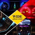 Otpoutopa Guage Cluster Speedometer Light Bulbs Super Bright 17 18 27 37 58 86 2721 Bulb T5 B8 5d Cob 1smd Led Dashboard Dash
