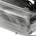 Chrome Housing Headlgiht Head Lamps Tool Kit Compatible With Chevy Silverado Surburban Tahoe Gmt800 99-06