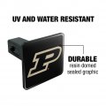 Purdue Boilermakers Logo Tow Trailer Hitch Cover Plug Insert