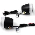 2x 10mm Motorcycle Accessories Black Racing 16 Led Turn Signal Light Indicator Lens Blinker Universal For Suzuki Honda Kawasaki