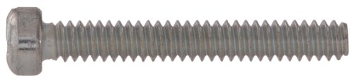 6-32 X 3 8 In Fillister Head Phillips Machine Screw Zinc 30 Pack Model 4593