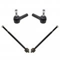 Trq Front Inner Outer Tie Rod Kit Set Of 4 For Buick Encore Chevy Trax 