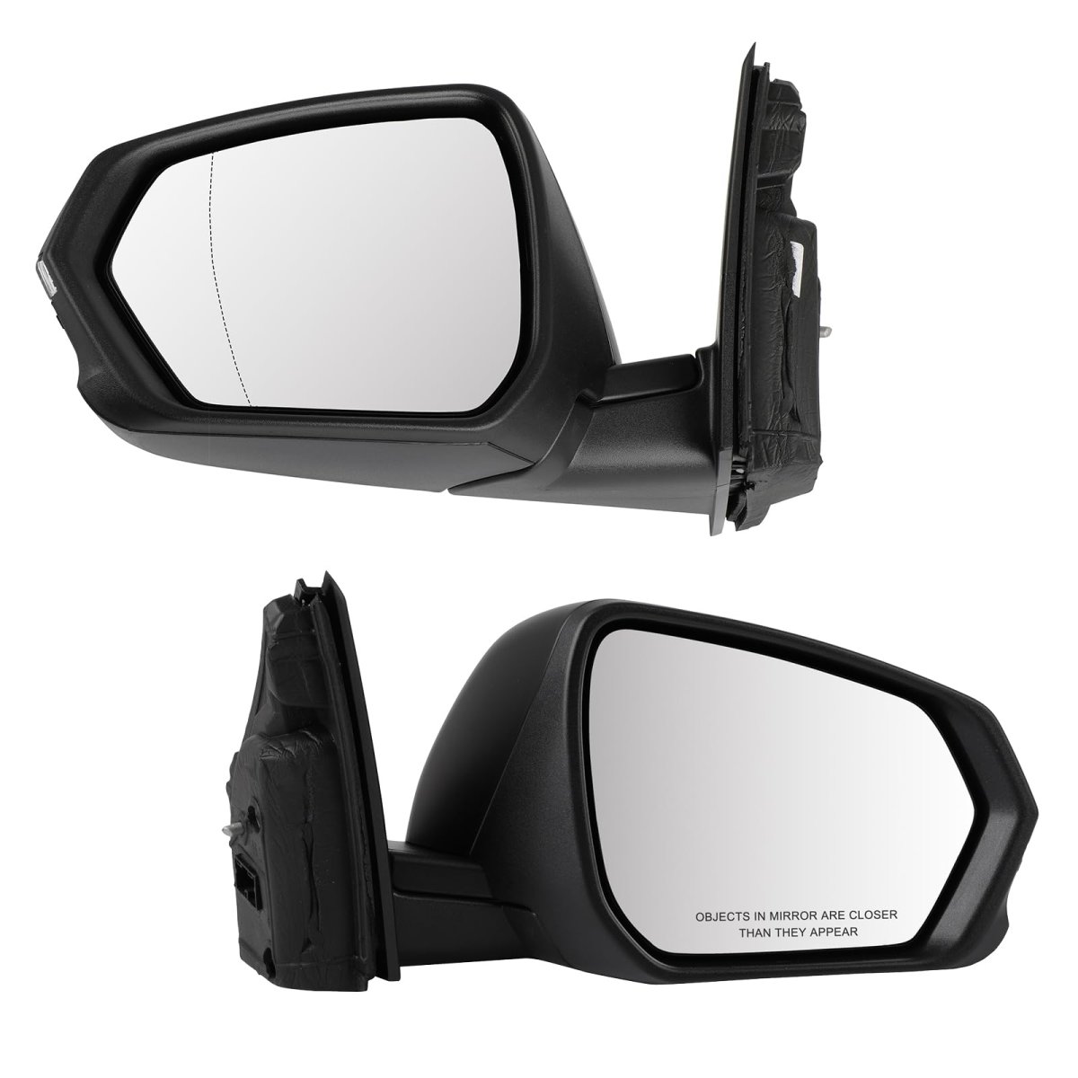 Left And Right Side View Mirror Fit For 2019-2022 Chevrolet Equinox W Turn Signal O Blind Spot Detection 7 Pins Oe 84404677-pfm