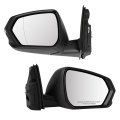 Left And Right Side View Mirror Fit For 2019-2022 Chevrolet Equinox W Turn Signal O Blind Spot Detection 7 Pins Oe 84404677-pfm
