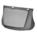 Faceshield Visor Steel Mesh Blk 7x13in 