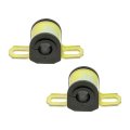 Stabilizer Bar Bushing For 1990 1991 Gmc Jimmy V30 Rubber 0 875 Inside Diameter 2 0 In Outside Front Position 