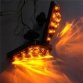 Smt-smoke Euro Led Flush Mount Turn Signal Compatible With Suzuki Kawasaki Yamaha Bike B00rue2ez8
