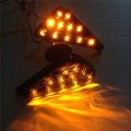 Smt-smoke Euro Led Flush Mount Turn Signal Compatible With Suzuki Kawasaki Yamaha Bike B00rue2ez8