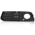 Front Left Fog Light Cover Grille Trim Bezel For Audi A4 2009 2010 2011 2012 Black Pp Plastic Replaces 8k0 807 681 A 01c 