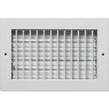 14 X 8 Adjustable Diffuser Vent Duct Cover Grille Register Sidewall Or Cieling High Airflow 